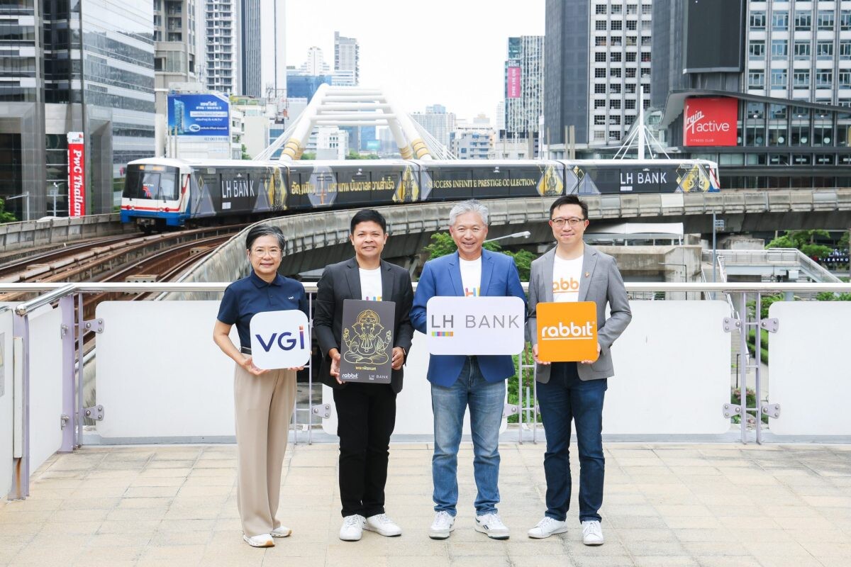 LH Bank ร่วมกับ VGI เปิดตัวรถไฟฟ้าขบวน "HOROTRAIN" อัญเชิญ 4 มหาเทพ มอบสิทธิพิเศษและความโชคดีให้ผู้โดยสาร BTS