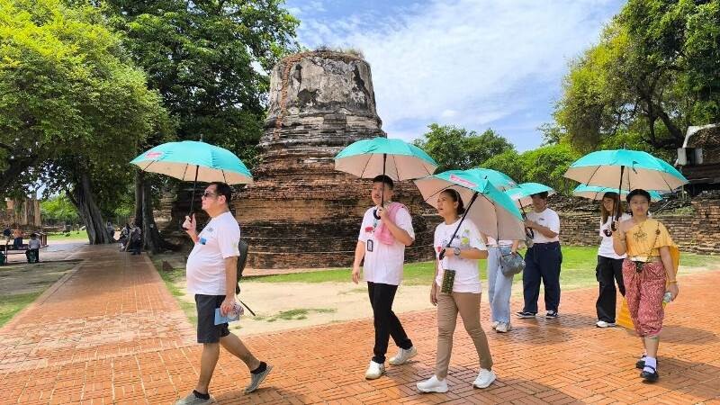 ม.ศรีปทุม จัดกิจกรรม THE SPU AYUTTHAYA SDGs PROJECT: ย้อนเวลากลับไปสัมผัสประสบการณ์มรดกโลก