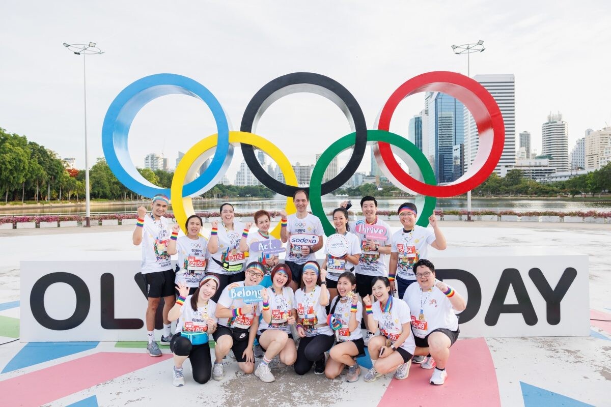 โซเด็กซ์โซ่ ร่วมงานวิ่ง "Olympic Day Walk-Run 2024" เฉลิมฉลอง Pride Month ตอกย้ำความหลากหลายผ่านกีฬาโอลิมปิก ณ กรุงปารีส