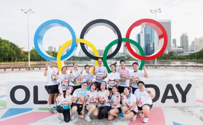 โซเด็กซ์โซ่ ร่วมงานวิ่ง Olympic