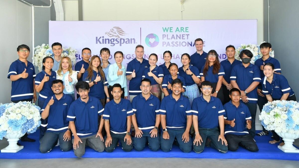 Kingspan ตอกย้ำธุรกิจผู้นำผลิตแผ่นฉนวนฯ ระดับโลก ก้าวขยายโรงงานในไทย มุ่งเน้นสิ่งแวดล้อมที่ดี สู่ตลาดภูมิภาคอาเซียน