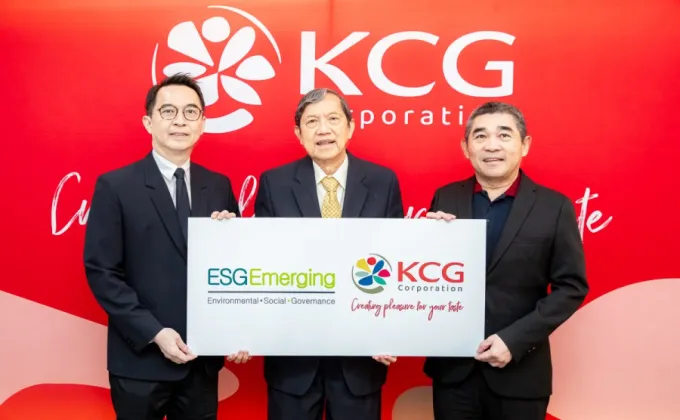 KCG ติดอันดับหลักทรัพย์กลุ่ม ESG