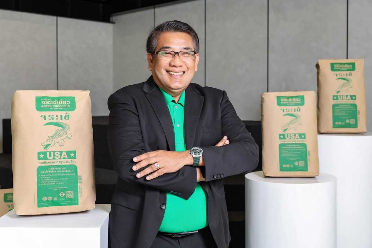 จระเข้ ลุยต่อนวัตกรรมรักษ์โลก เปิดตัว "Jorakay Green Pack" ถุงกาวซีเมนต์จากวัสดุรีไซเคิล ลดการปล่อยคาร์บอนลง 49% เดินหน้าธุรกิจนวัตกรรมก่อสร้างที่ใส่ใจโลกตั้งแต่ต้นน้ำสู่ปลายน้ำ