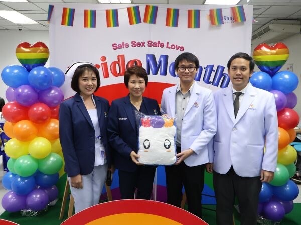 กลุ่มโรงพยาบาลแพทย์รังสิต จัดกิจกรรม PRIDE MONTH "Safe Sex Safe love"