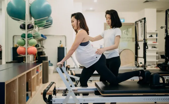 Prenatal Pilates ที่ Breathe Pilates: