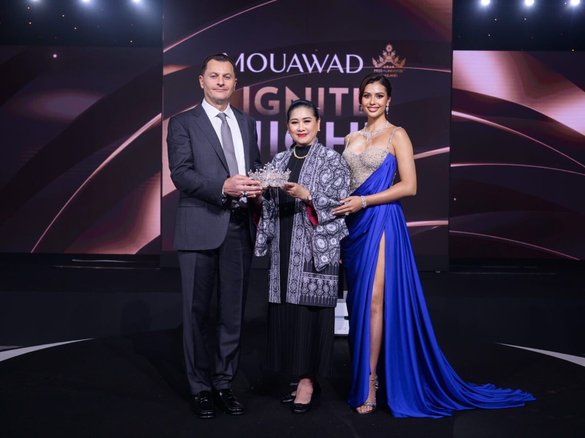 สุดอลังการ MOUAWAD จัดงานกาล่า ดินเนอร์ เปิดตัว MOUAWAD "Starlight Crown" มงกุฎประจำตำแหน่ง MUT 2024