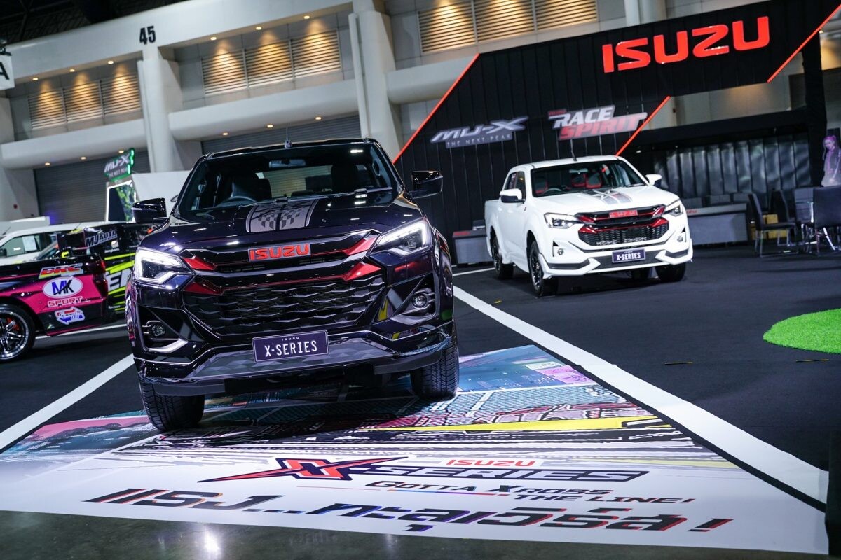 อีซูซุจัดเต็มรถแต่งแน่นบูธ พร้อมอวดโฉม NEW! MU-X "THE NEXT PEAK" ในงาน Bangkok Auto Salon 2024