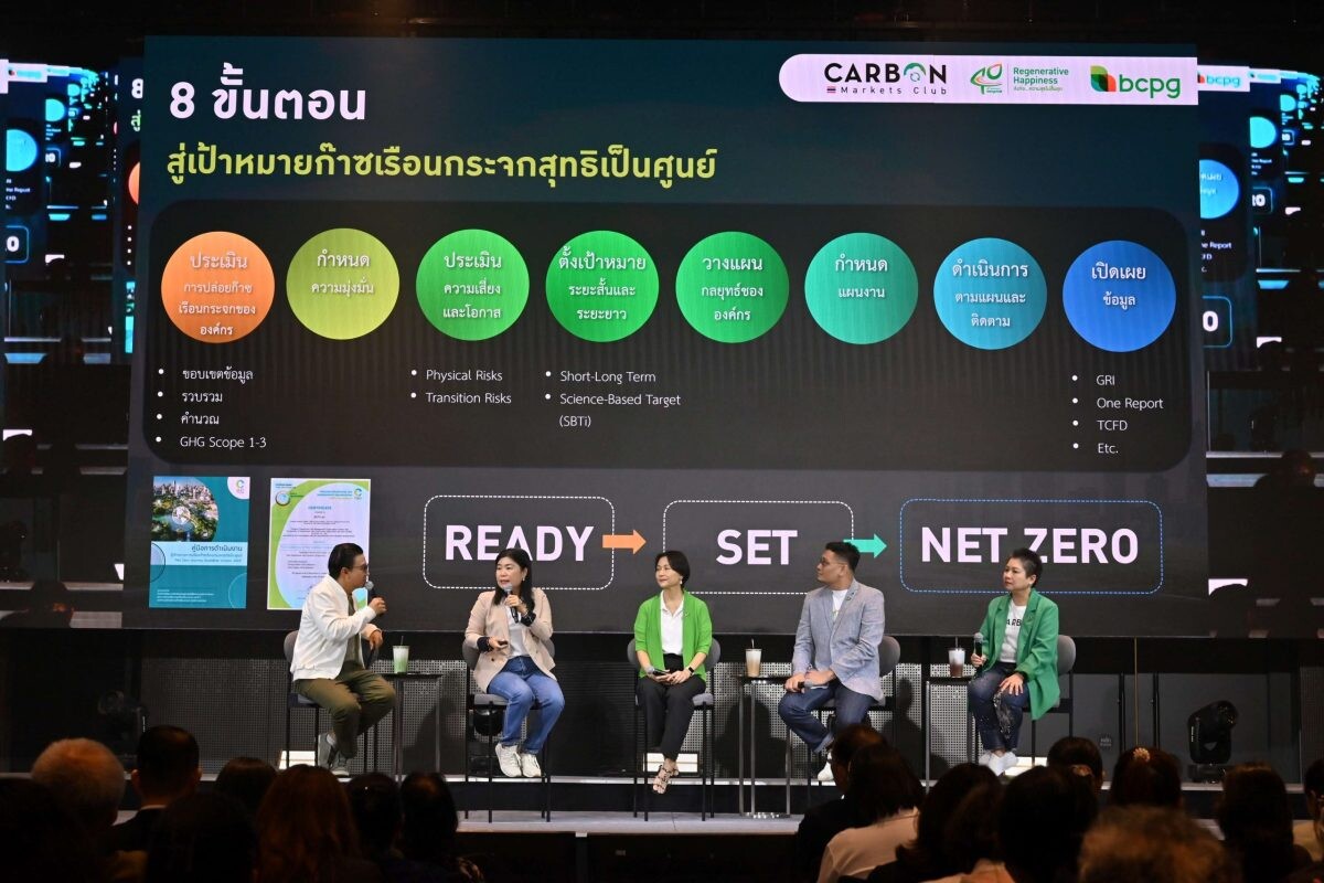 ครบรอบ 3 ปี Carbon Markets Club ติดอาวุธให้องค์กร และบุคคล ปรับตัวยุคโลกเดือดกับงาน "READY, SET, NET ZERO with Carbon Markets Club"