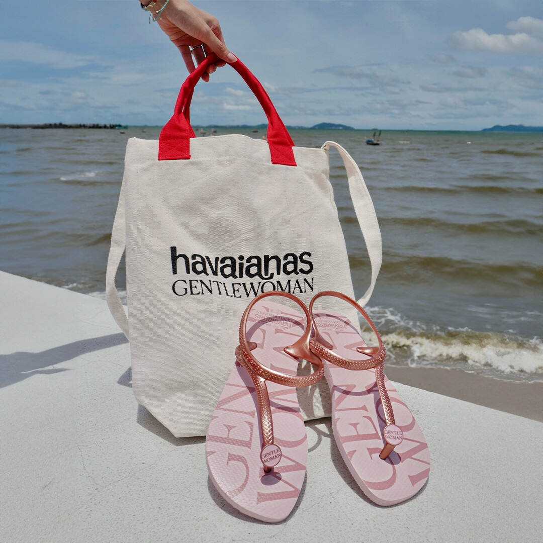 Havaianas เปิดตัวลิมิเต็ดคอลเลคชั่น ร่วมกับ GENTLEWOMAN ผ่านรองเท้าแตะรัดส้นรุ่นซิกเนเจอร์ Havaianas Flash Urban