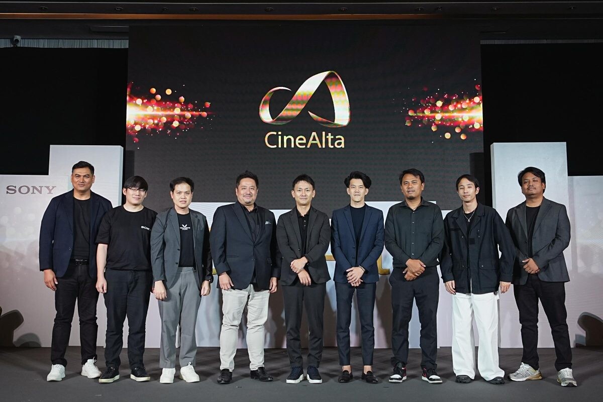 โซนี่ไทยจัดงาน CineAlta - HOUSE OF CINEPHILE โชว์เคสกล้องถ่ายทำภาพยนตร์ดิจิทัลในกลุ่ม Cinema Line ครบไลน์