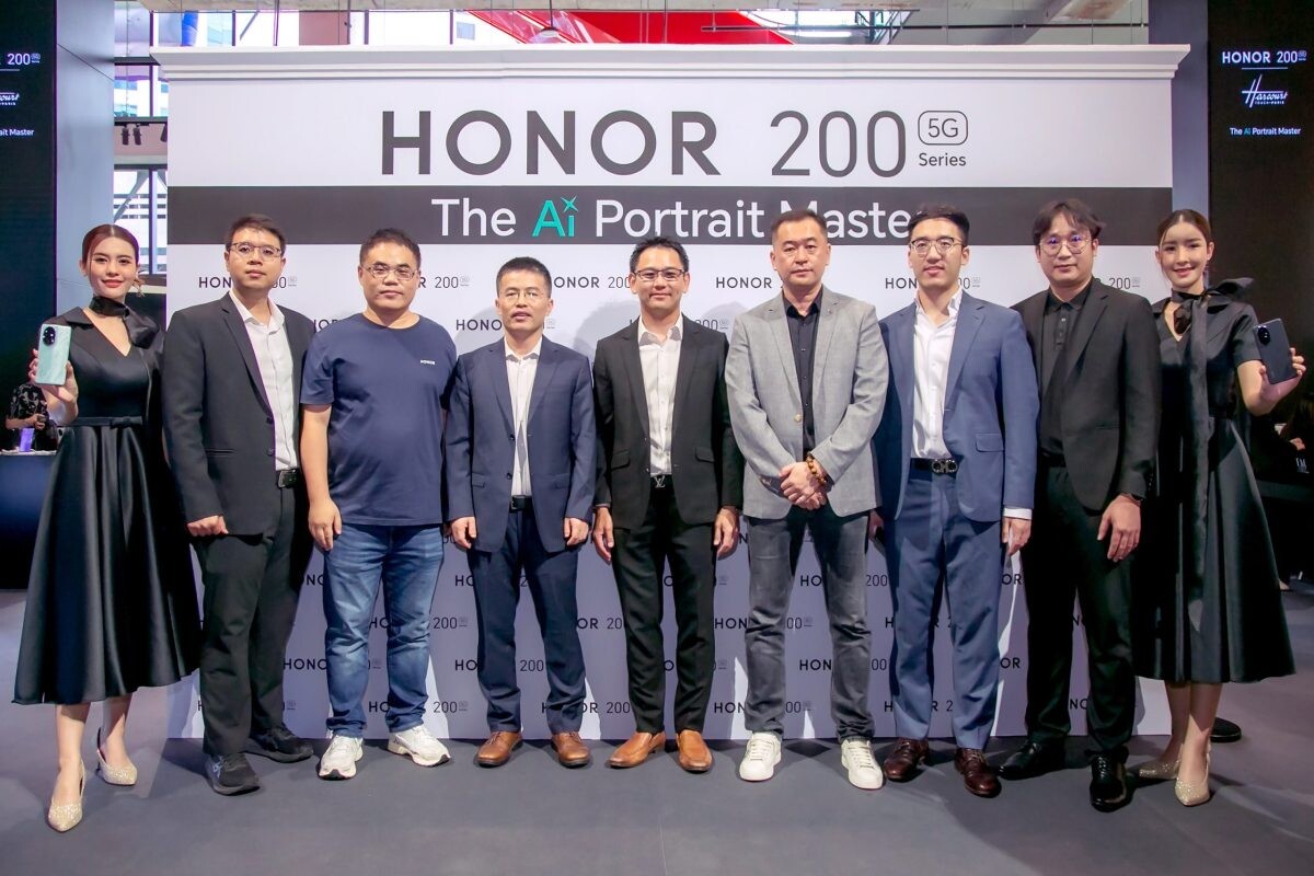 ซินเน็คฯ ร่วมงานเปิดตัว HONOR 200 Series กล้อง AI สเปคขั้นเทพ พร้อมคว้าใจสาวกสมาร์ทโฟน