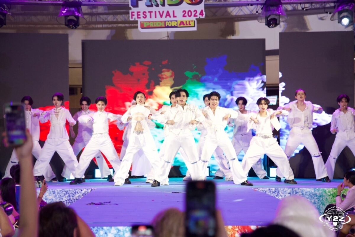 Y2Z TRAINNEE ทำถึง โชว์เสต็ปบอยกรุ๊ป บนเวที PattayaInternational Pride Festival 2024