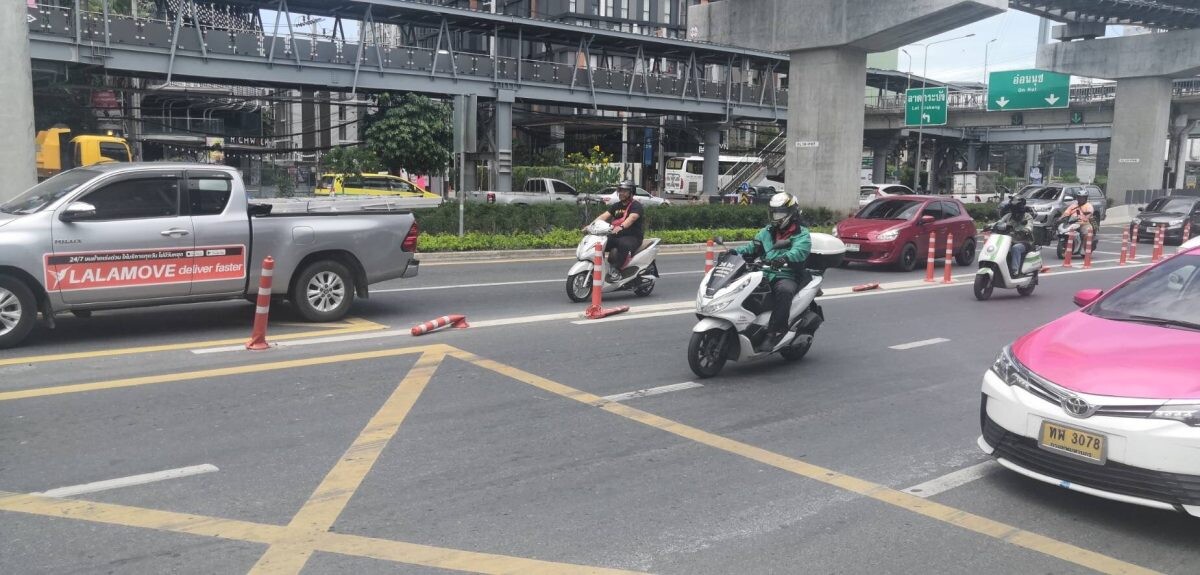 เขตสวนหลวงรุดแก้ปัญหาจราจรบริเวณอุโมงค์แยกศรีพัฒน์