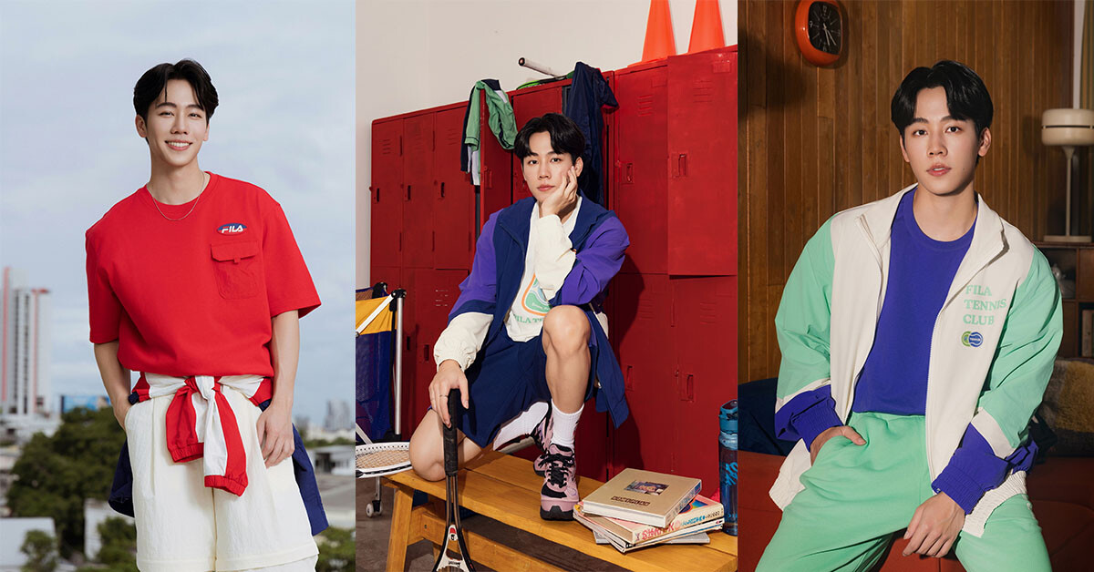 "วอร์" วนรัตน์ รัศมีรัตน์ Friend of FILA คนใหม่ ร่วมถ่ายภาพแคมเปญ ชวนทุกคนสนุกกับการค้นหาสไตล์คุณไปกับ FILA