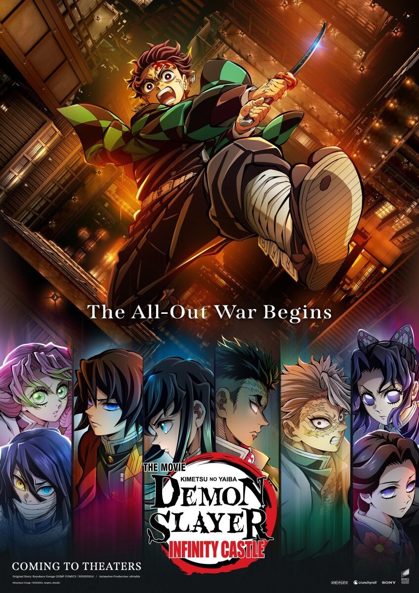HIGHLY ANTICIPATED DEMON SLAYER: KIMETSU NO YAIBA INFINITY CASTLE STORY WILL COME TO THEATERS AS AN EPIC TRILOGY OF FILMS