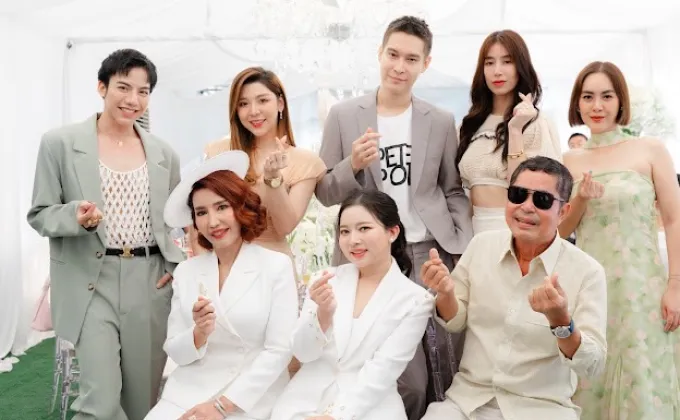 มิ้นต์ ชาลิดา, พีท พลทัพ นำทัพนักแสดงร่วมงาน