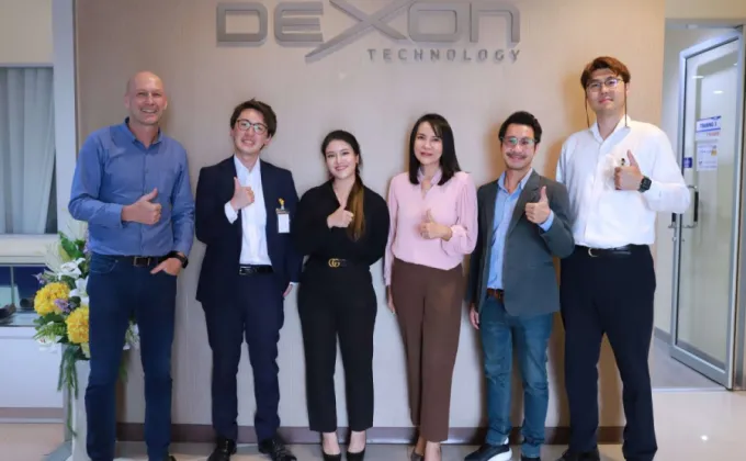 DEXON ต้อนรับมิตซูบิชิ แลกเปลี่ยนเทคโนโลยี