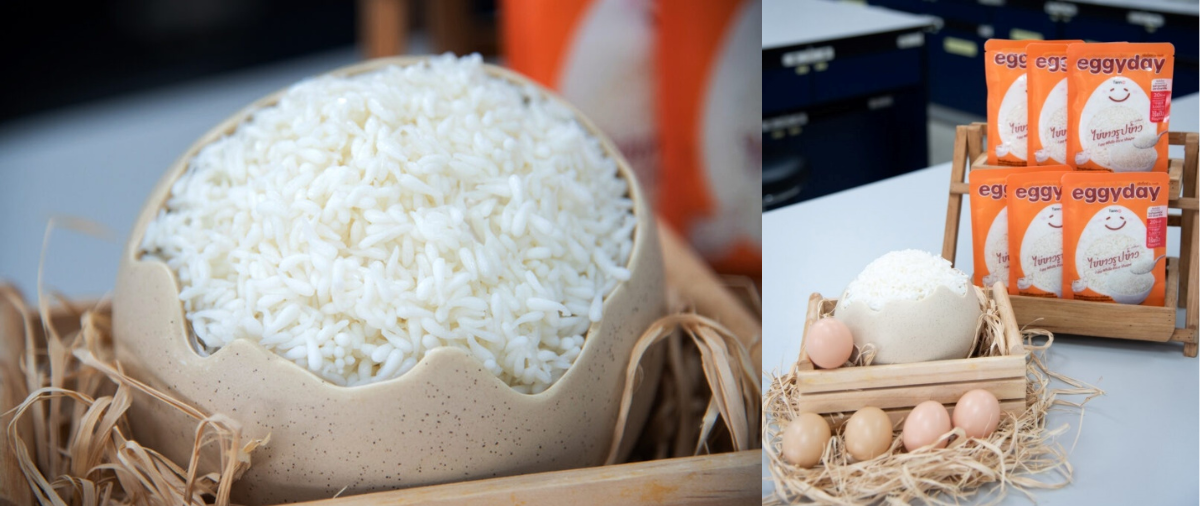 Egg-White Rice - an Innovative Alternative Food Rich in Nutrients that Appeals to the Health Conscious