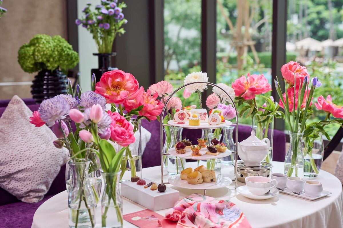 'Garden in Blossoms': An Alluring Teatime by Chef Franck Istel and Pomme Chan