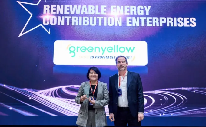 กรีน เยลโล่ คว้ารางวัล Renewable