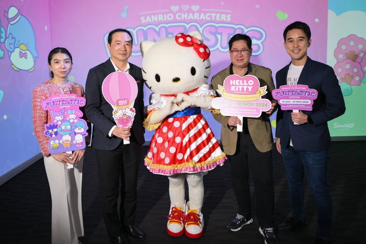 "MOSHI" ร่วมกับพันธมิตร ฉลองครบรอบ 50 ปี ตัวการ์ตูน Hello Kitty จัดนิทรรศการรูปแบบ Immersive Exhibition ครั้งแรกในไทย