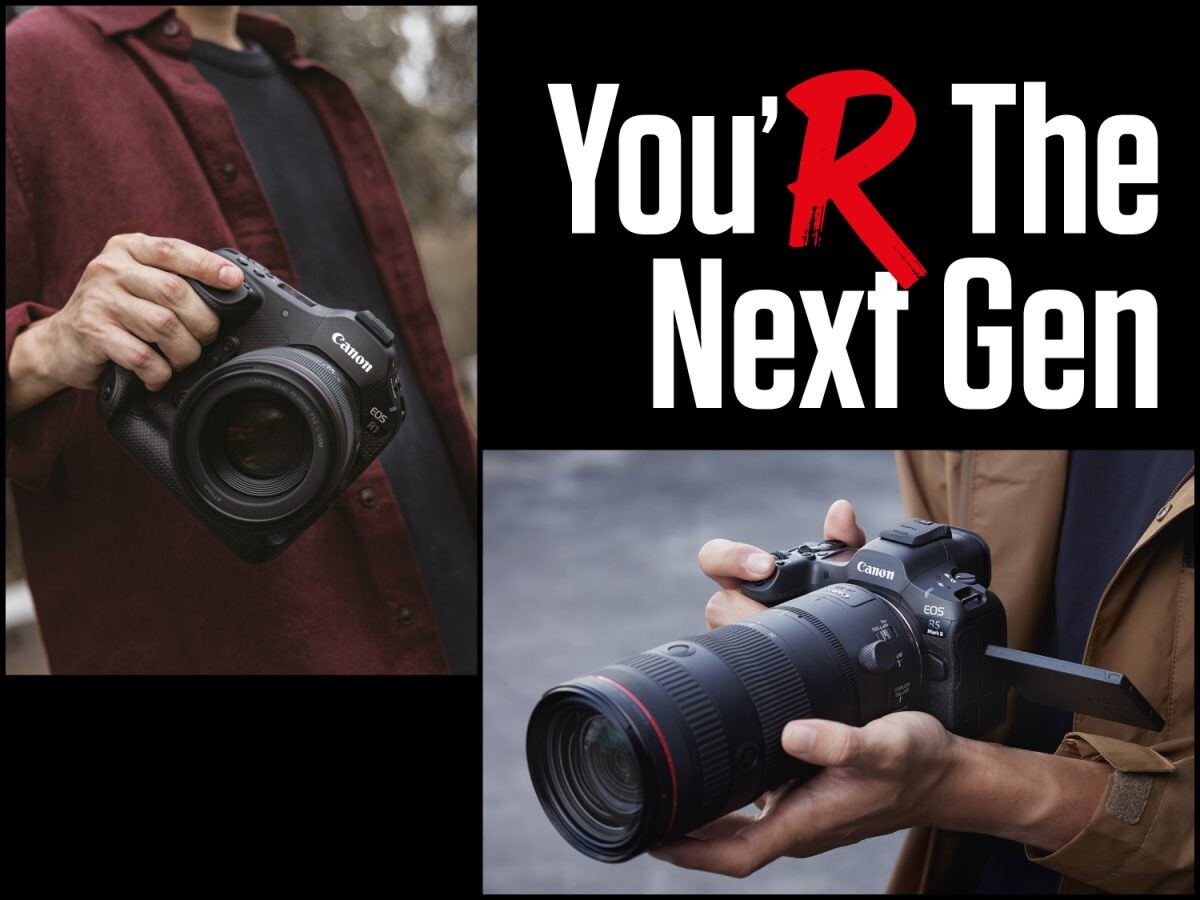 เรือธงของจริง! Canon เปิดตัวกล้องมิเรอร์เลสฟูลเฟรมรุ่นใหญ่ 2 รุ่นในระบบ EOS R You' R The Next Gen | EOS R1 และ EOS R5 Mark II เน้นตอบโจทย์การทำงานที่รวดเร็วและแม่นยำทั้งภาพนิ่งและภาพเคลื่อนไหว