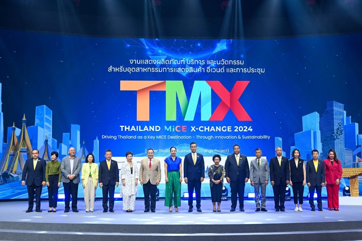 เปิดแล้ว! "TMX 2024" รวมซัพพลายเชน ธุรกิจการจัดงานแสดงสินค้าทุกสาขา Business Matching ตลอด 2 วัน คาดเงินสะพัดไม่ต่ำกว่า 400 ล้านบาท