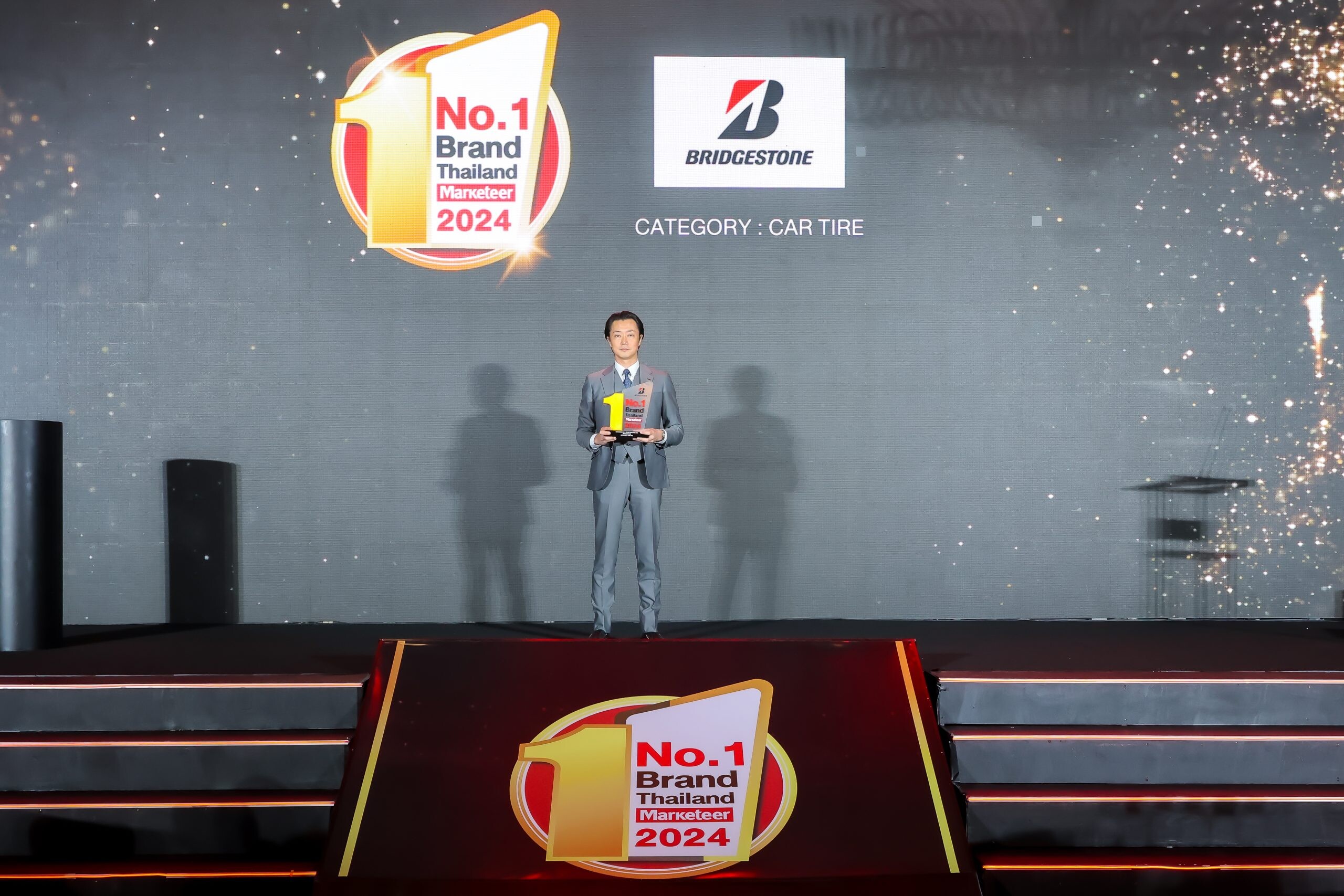 Bridgestone Wins Consumers' Hearts for 13th Consecutive Year, Guaranteed with "Marketeer No.1 Brand Thailand 2024" Striving to Be a Sustainable Premium Brand