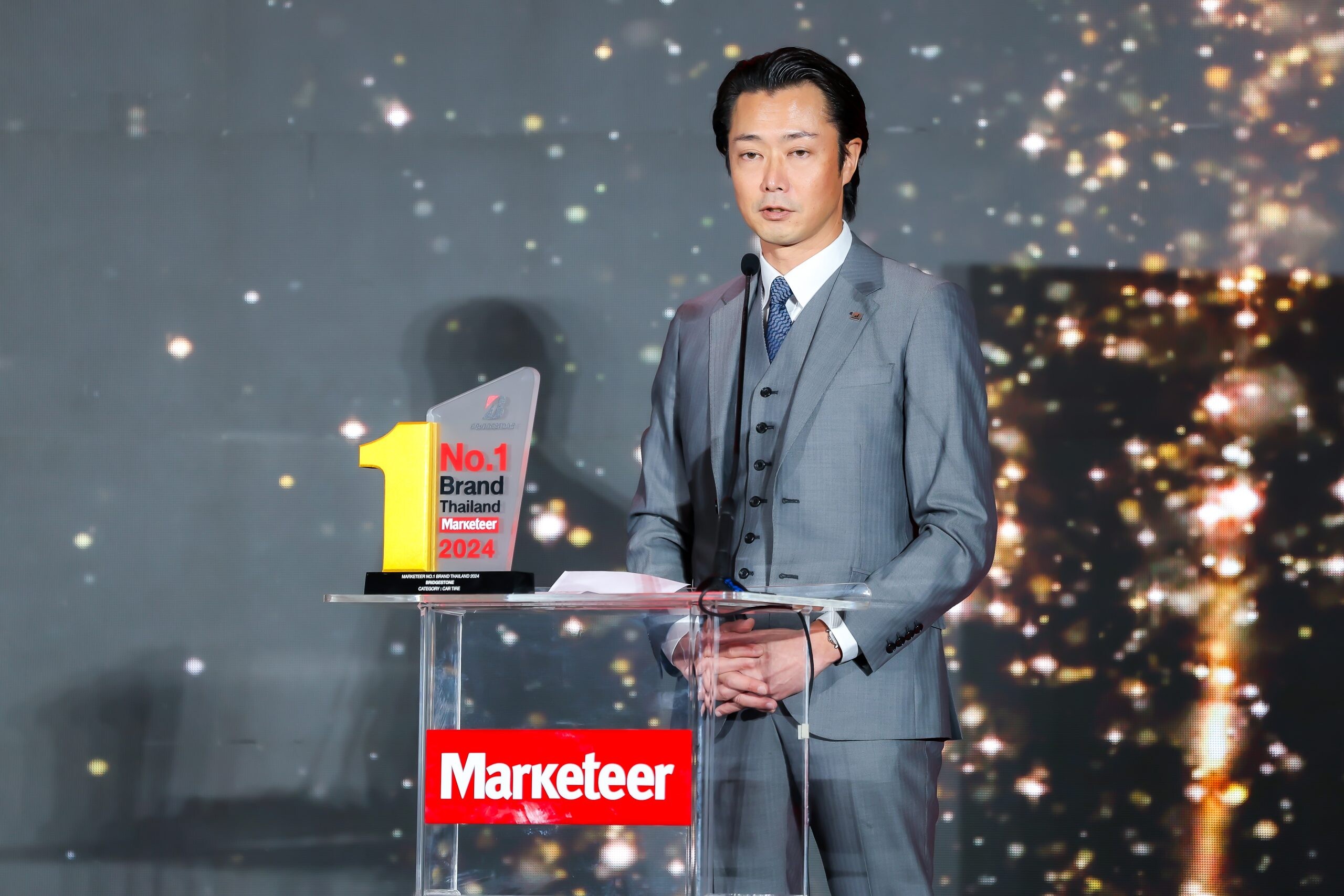 Bridgestone Wins Consumers' Hearts for 13th Consecutive Year, Guaranteed with "Marketeer No.1 Brand Thailand 2024" Striving to Be a Sustainable Premium Brand