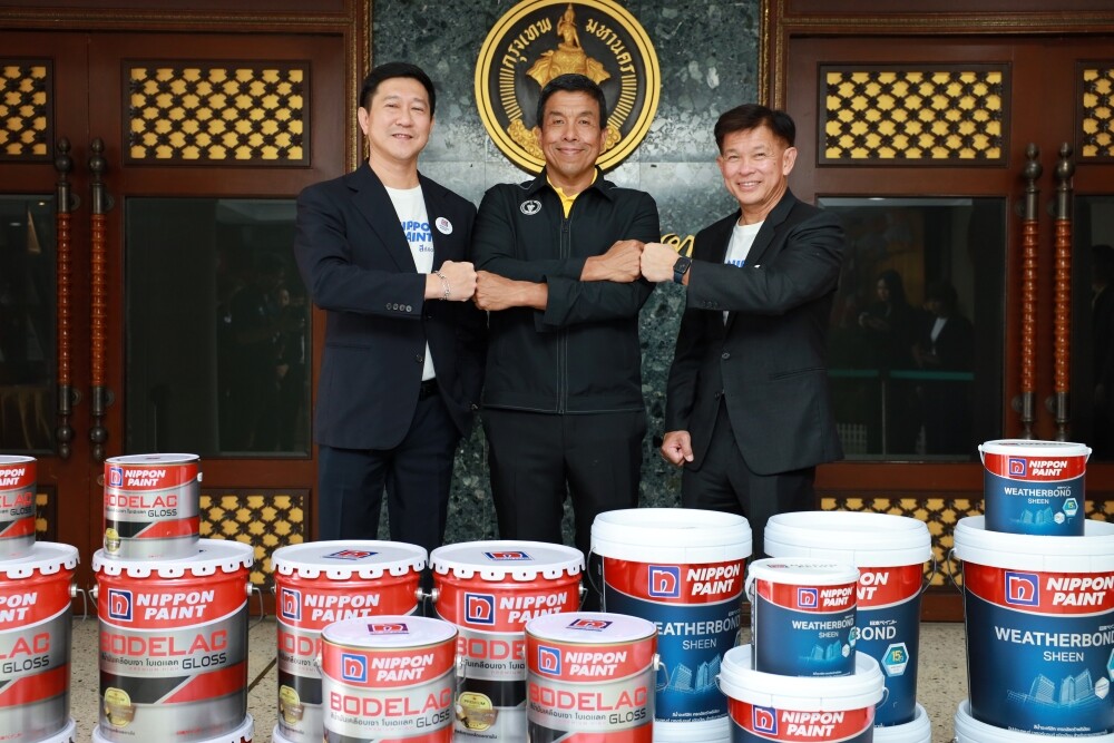 Nippon Paint Continues BMA's policy to Enhance the Livability of Bangkok