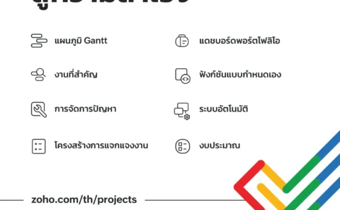 Zoho Projects เครื่องมือที่จะช่วยเปลี่ยนทุกโปรเจกต์สู่ความสำเร็จ