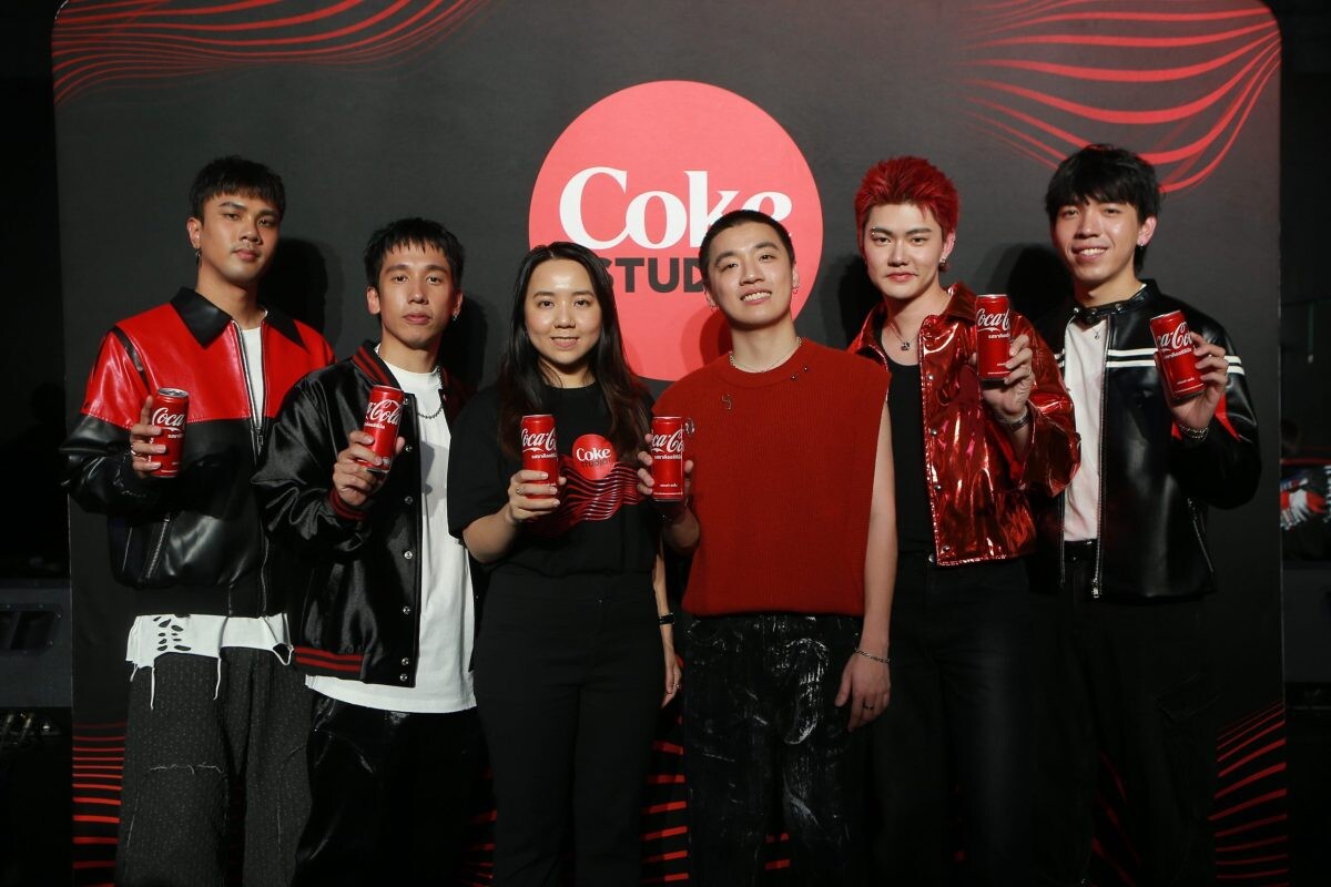 'Coca-Cola' Sparks Music Sensation with COKE STUDIO(TM) 2024's 'The First Meet' Event, Featuring Top-Tier Thai Artists Three Man Down and YourMOOD