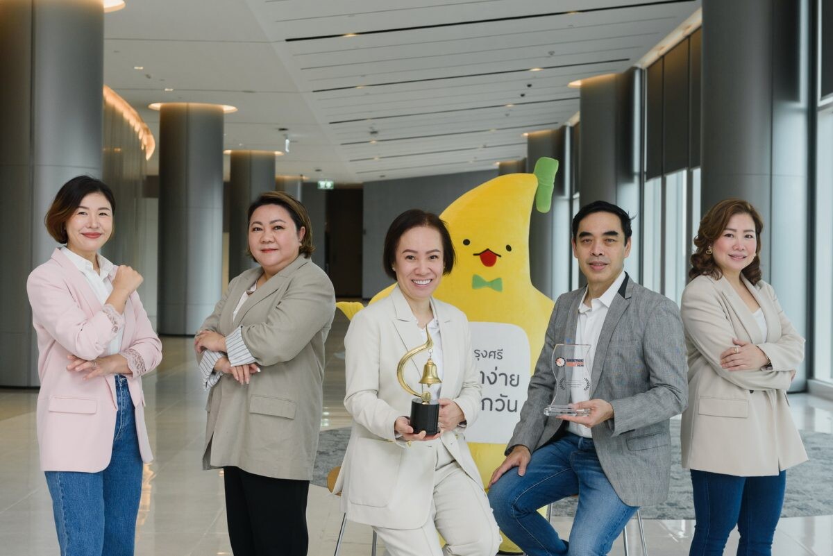 Krungsri won 2 awards for its successful "Make Life Simple" brand campaign