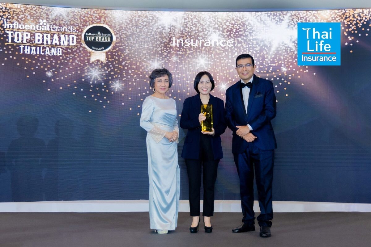 ไทยประกันชีวิต คว้ารางวัล "2023 Thailand's Top Influential Brands"