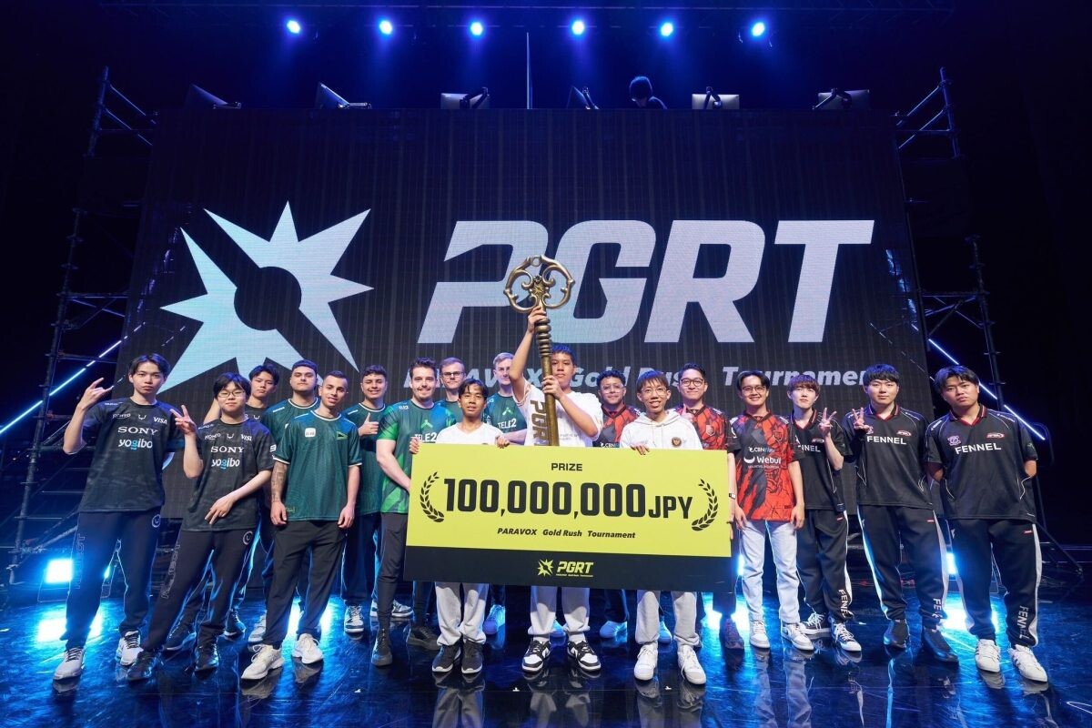 ลงแข่ง 3 เดือน! รับเต็ม ๆ 23 ล้านบาท! FULL SENSE คว้าแชมป์โลกการแข่งขัน PARAVOX GOLD RUSH TOURNAMENT (PGRT)ที่โตเกียว