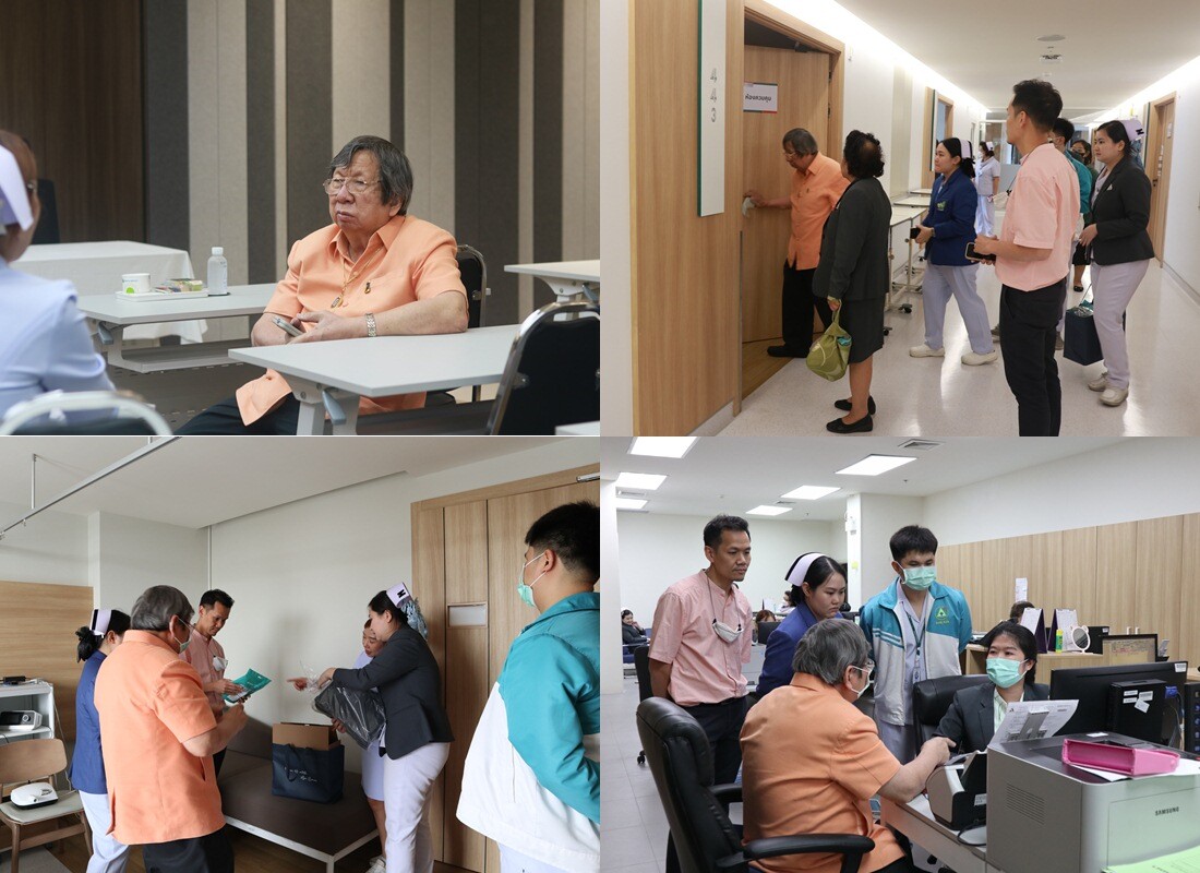 โรงพยาบาลหริภุญชัย ราม เยี่ยมชม ศึกษาดูงานการตรวจ Sleep Test ของโรงพยาบาลลานนา