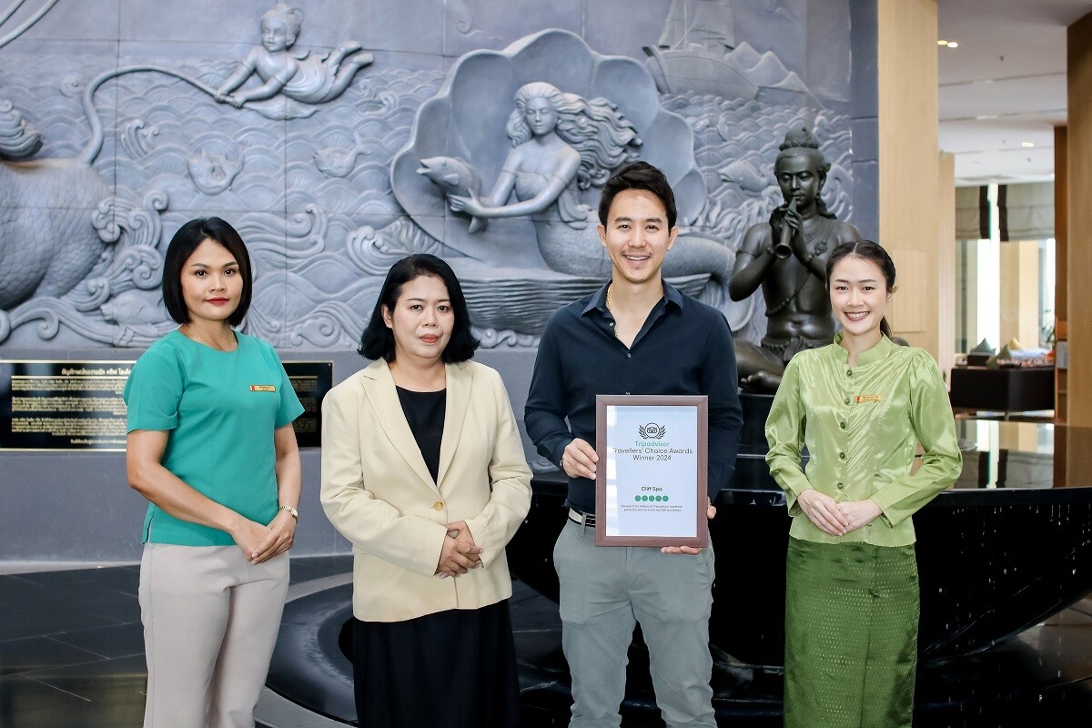 Royal Cliff Hotels Group's Sports and Wellness Facilities Win TripAdvisor Traveler's Choice Awards 2024