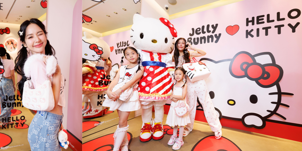 The latest collaboration 'Jelly Bunny x Hello Kitty' in honor of Hello Kitty's 50th birthday