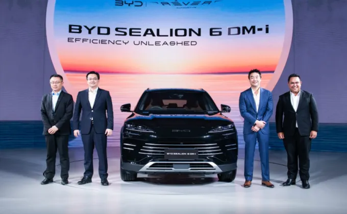 BYD ร่วมกับ เรเว่ ออโตโมทีฟ เปิดตัว