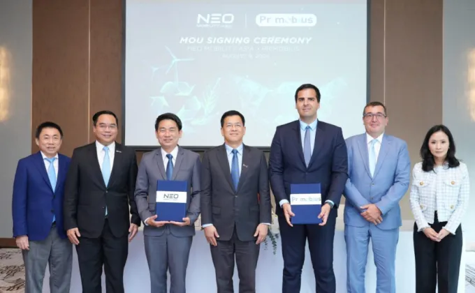 NEO MOBILITY ASIA จัดพิธีลงนาม