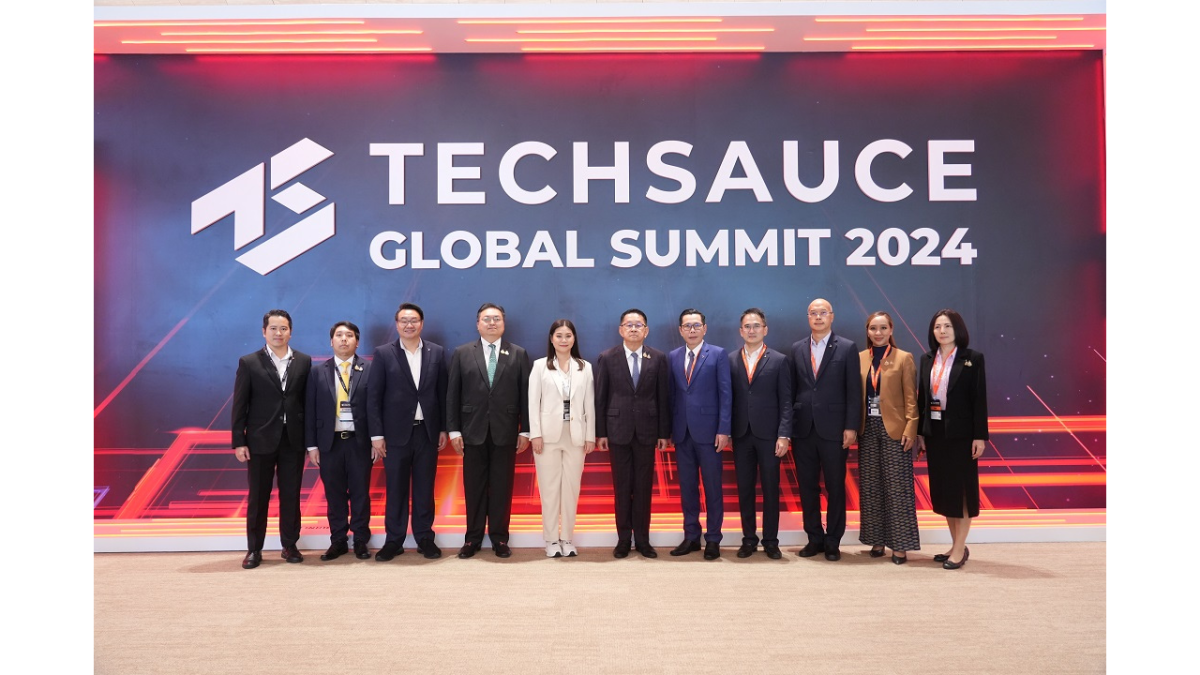 กระทรวงดีอี - ดีป้า จับมือพันธมิตรจัดงาน TECHSAUCE GLOBAL SUMMIT 2024 เดินหน้าสร้างโอกาสจากปัญญาประดิษฐ์ ยกระดับไทยสู่ศูนย์กลางเศรษฐกิจดิจิทัลระดับโลก