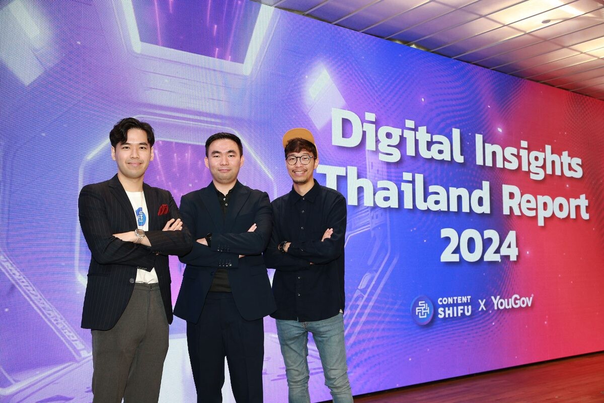 เปิดตัว 'Digital Insights Thailand Report 2024’ โดย Content Shifu & YouGov