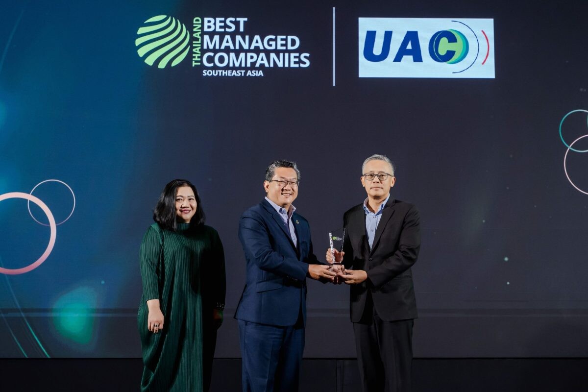 UAC คว้ารางวัล “Thailand Best Managed Companies 2024” 2 ปีซ้อน มุ่งมั่นก้าวต่อไปอย่างยั่งยืนในทุกธุรกิจ