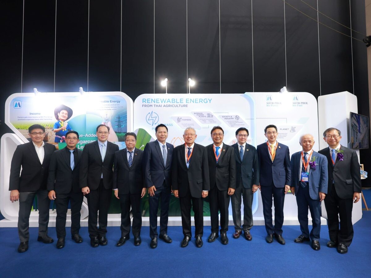 Mitr Phol Group showcases agricultural-based renewable energy at SustainAsia Week 2024, presenting Thailand with a pivotal opportunity to establish a sustainable equilibrium across the economy, society, and environment