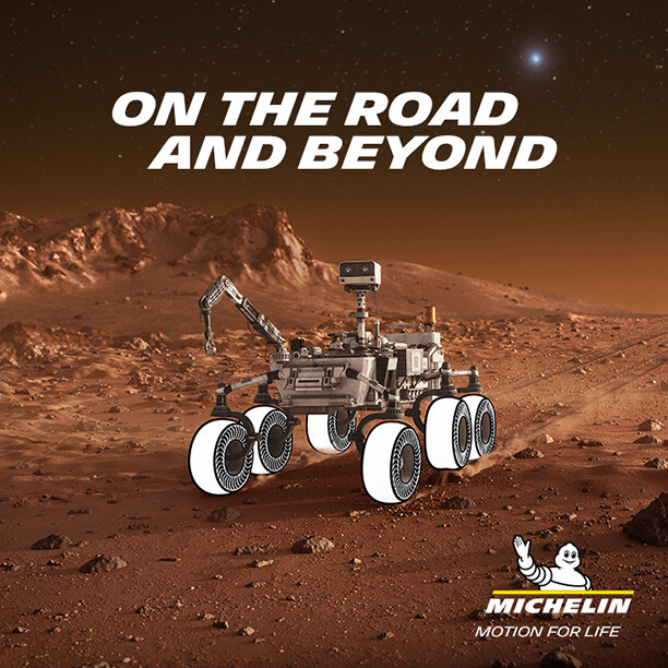 “On the Road and Beyond!” Michelin’s New Advertising Campaign Reiterates the Brand’s Innovative Strength