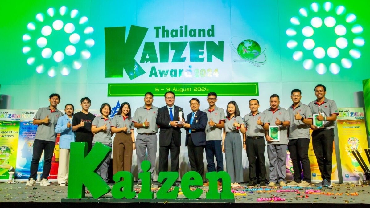 ส่งเสริมพนักงานคิด-พัฒนางานอย่างต่อเนื่อง SSI คว้า3รางวัล Thailand Kaizen Award 2024