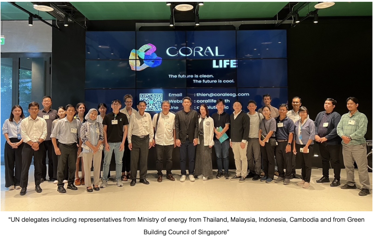 "CORAL LIFE" เจ้าของนวัตกรรมอาคารประหยัดพลังงานระดับโลกสัญชาติไทย แท้ ก้าวสู่เวทีระดับนานาชาติ! ได้รับเชิญให้แบ่งปันความรู้ในงาน Regional Workshop : Promoting Passive Cooling Strategies in Building Sector Policy and Practice ซึ่งจัดขึ้นโดย 2 องค์กรยักษ์ให