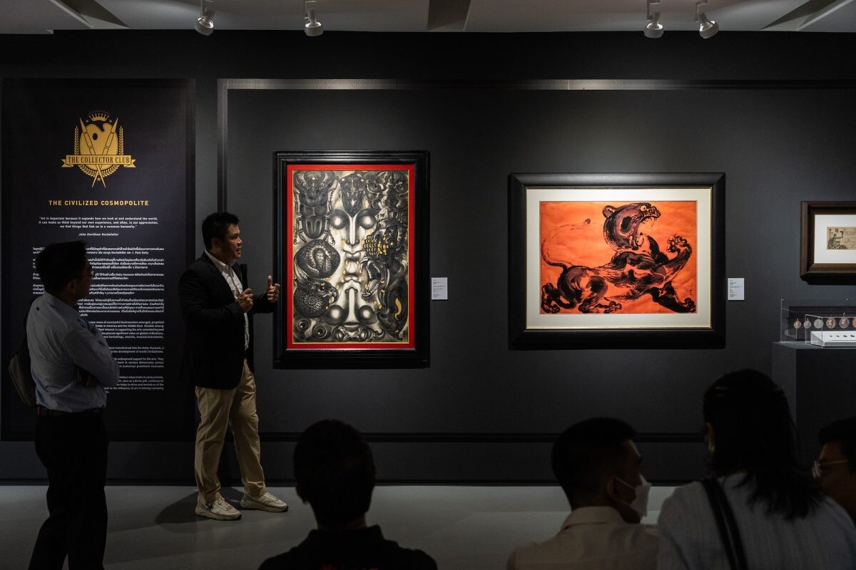 THE INCEPTION OF 'THE COLLECTOR CLUB', EXCLUSIVE ART AUCTION AND EXHIBITION FEATURING MASTERPIECES INSPIRED BY RENOWED ART COLLECTORS