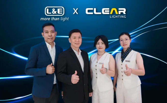 L&E ร่วมกับ CLEAR Lighting