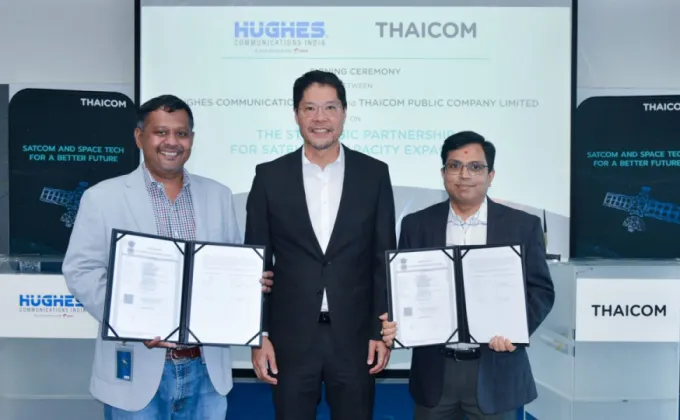 ไทยคมจับมือ Hughes Communications